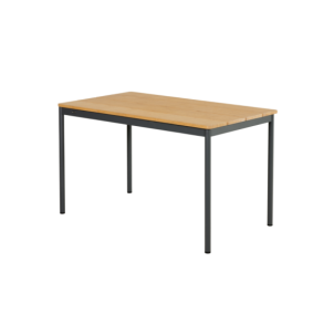 Mesa Bistró Exterior NOX 70x125 cm, Aluminio, Madera de...