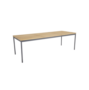 Mesa Exterior NOX 240x90 cm de Comedor, Aluminio, Madera...