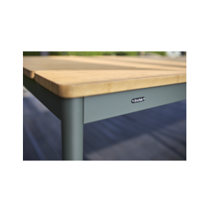 Mesa Exterior NOX 238x90 cm de Comedor, Aluminio, Madera... 2