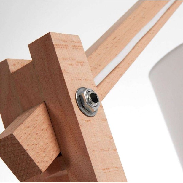 Lámpara de Pie RAZIK Pant. blanco Puro