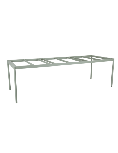 Base de Mesa Exterior NOX 240x90 cm, Aluminio / Verde Empolvado - Brafab