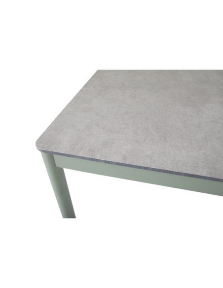 Base de Mesa Exterior NOX 240x90 cm, Aluminio / Verde Empolvado - Brafab