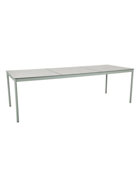 Base de Mesa Exterior NOX 240x90 cm, Aluminio / Verde Empolvado - Brafab