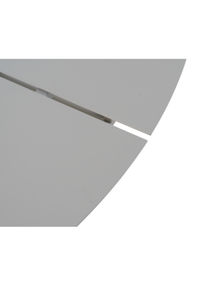 Mesa de Centro Exterior OLIVE 80x110 cm, Aluminio / Caqui - Brafab