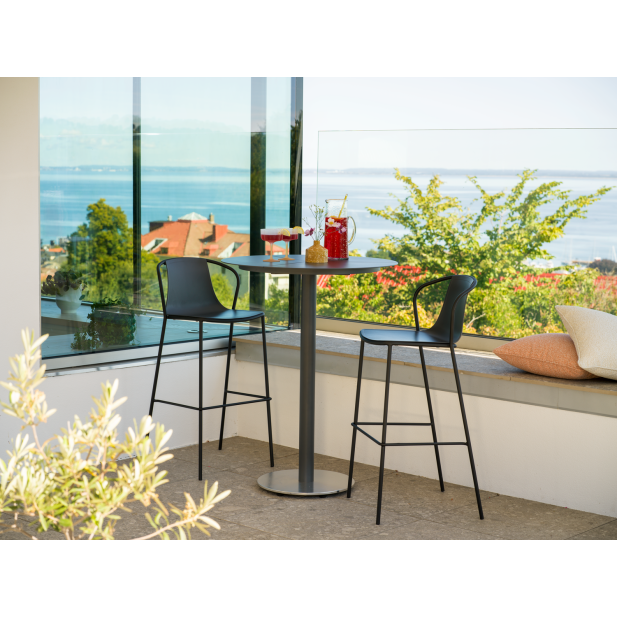 Mesa de Bar Exterior PEACE Ø80x104...