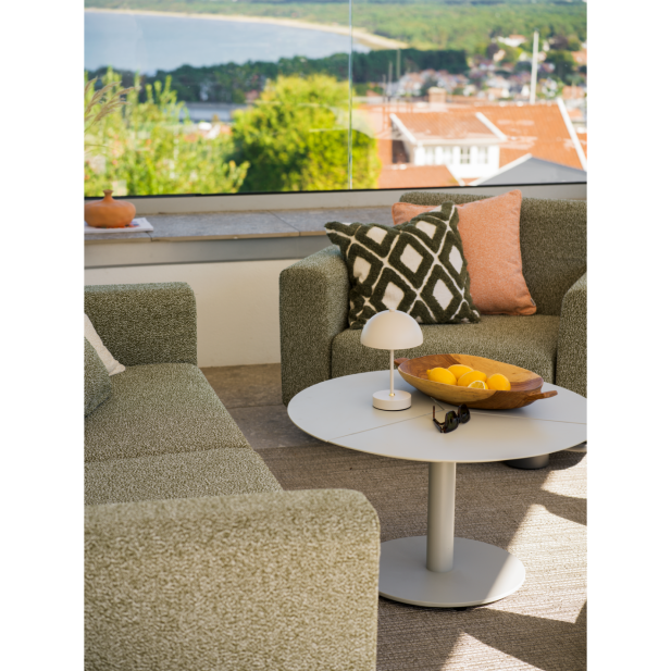 Mesa de Centro Exterior PEACE Ø80 cm,...