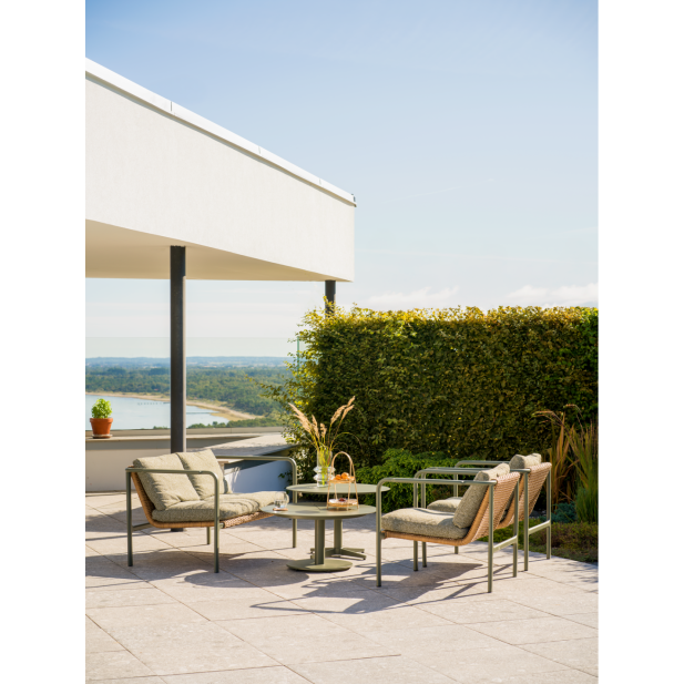 Mesa de Centro Exterior PEACE Ø80 cm,...