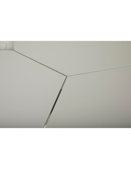 Mesa Exterior PEACE Ø150 cm de Comedor, Aluminio / Gris Claro - Brafab