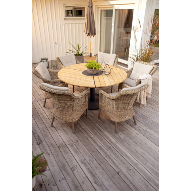 Mesa Exterior PEACE WOOD Ø150 cm de...