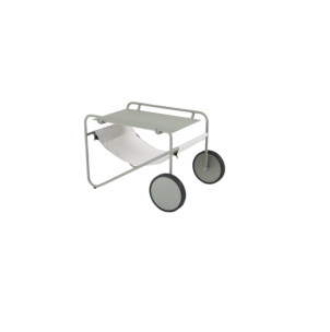 Mesa Auxiliar Exterior POUL TABLE 72x44 cm, Aluminio,...