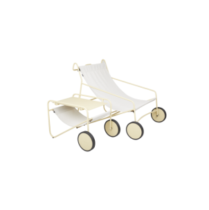 Mesa Auxiliar Exterior POUL TABLE 72x44 cm, Aluminio,... 2