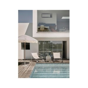 Mesa Auxiliar Exterior POUL TABLE 72x44 cm, Aluminio,... 2