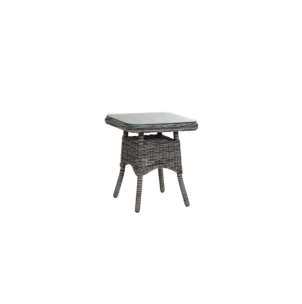 Mesa Auxiliar Exterior ROSITA 50x50 cm, Ratán sintético,...