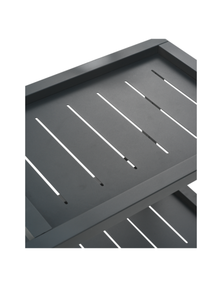 Carrito Exterior SAMVARO 86x49 cm, Aluminio / Antracita - Brafab