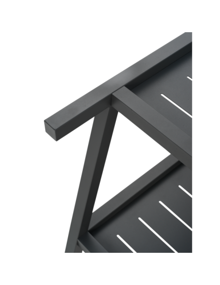 Carrito Exterior SAMVARO 86x49 cm, Aluminio / Antracita - Brafab