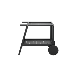 Carrito Exterior SAMVARO 86x49 cm, Aluminio / Negro - Brafab 2