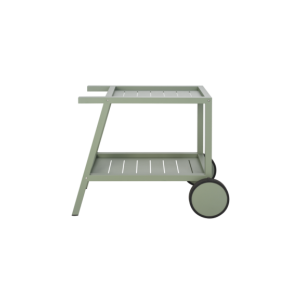 Carrito Exterior SAMVARO 86x49 cm, Aluminio / Verde... 2