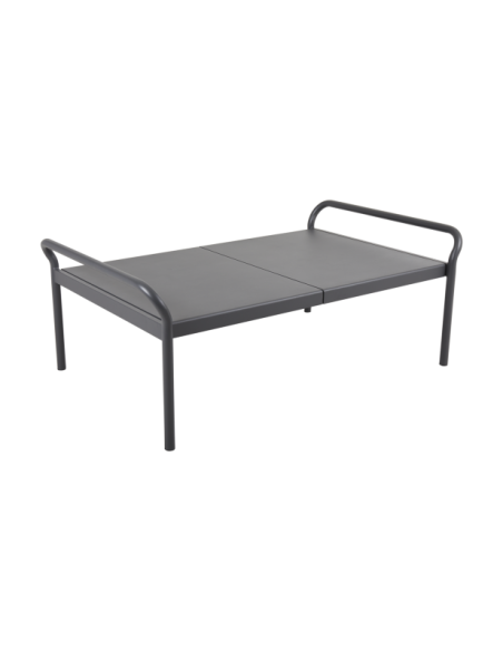 Mesa de Centro Exterior SLING 135x85 cm, Aluminio / Antracita - Brafab