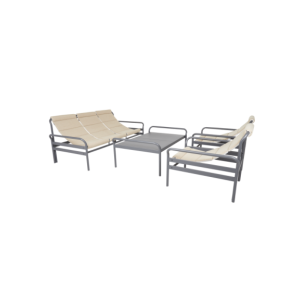 Mesa de Centro Exterior SLING 135x85 cm, Aluminio /... 2