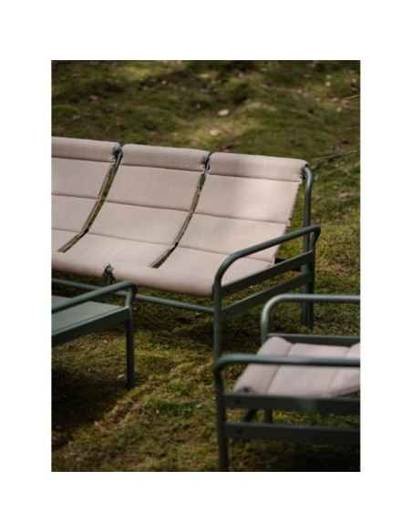 Mesa de Centro Exterior SLING 135x85 cm, Aluminio / Verde Nórdico - Brafab