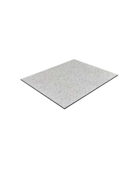 Tablero de Mesa Exterior TALANCE 71x59 cm, Laminado / Beige / Terrazo - Brafab