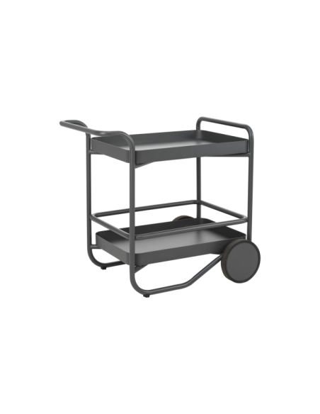 Carrito Exterior TROLLY 88x59 cm, Aluminio / Antracita - Brafab