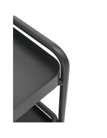 Carrito Exterior TROLLY 88x59 cm, Aluminio / Antracita - Brafab