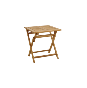 Mesa Plegable Exterior TURIN 70x70 cm de Comedor, Madera...