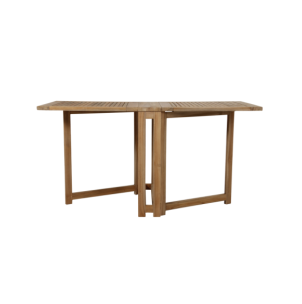 Mesa Plegable Exterior TURIN 146x70 cm de Comedor, Madera... 2