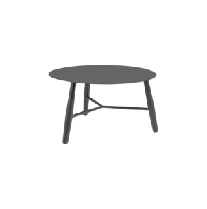 Mesa de Centro Exterior VANNES Ø75 cm, Aluminio /...