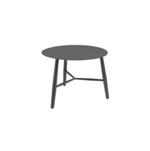 Mesa Auxiliar Exterior VANNES Ø60 cm, Aluminio /...