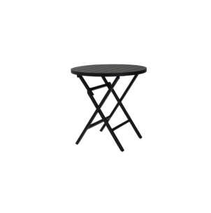 Mesa Bistró Redonda Plegable Exterior WILKIE Ø72 cm,...