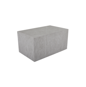 Mesa de Centro Exterior ZTEN 80x50 cm, Piedra compuesta,...