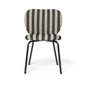 Silla de Comedor RICO, Textil Arena / Negro - Ferm Living; 1104269206