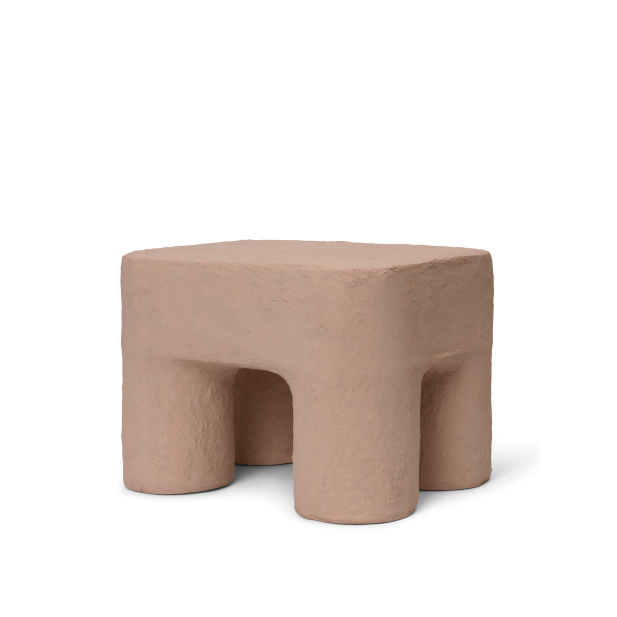 Taburete PODO, Algodón / Cartón FSC™ Rosa - Ferm Living; 1104268967