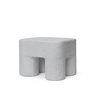 Taburete PODO, Algodón / Cartón FSC™ Blanco - Ferm Living; 1104268963