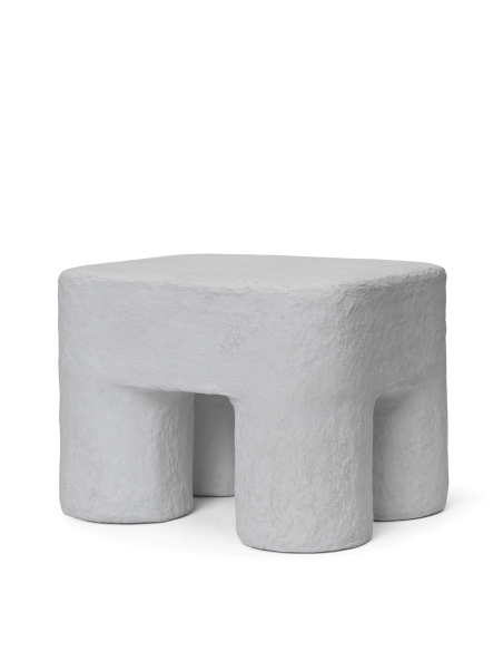 Taburete PODO, Algodón / Cartón FSC™ Blanco - Ferm Living; 1104268963