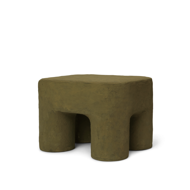 Taburete PODO, Algodón / Cartón FSC™ Caqui - Ferm Living; 1104268965