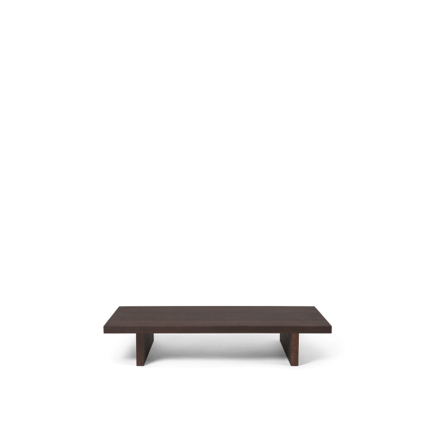 Mesa de Centro KONA, Roble / Marrón Oscuro - Ferm Living; 1104269084