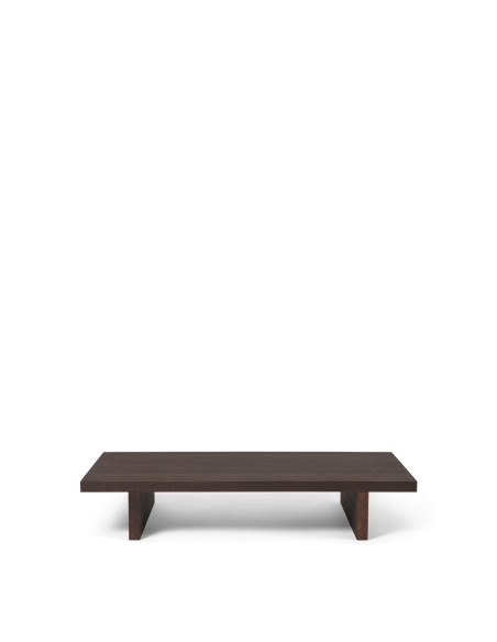 Mesa de Centro KONA, Roble / Marrón Oscuro - Ferm Living; 1104269084