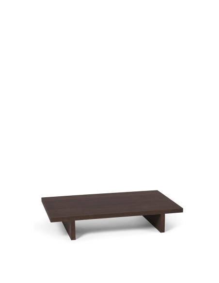 Mesa de Centro KONA, Roble / Marrón Oscuro - Ferm Living