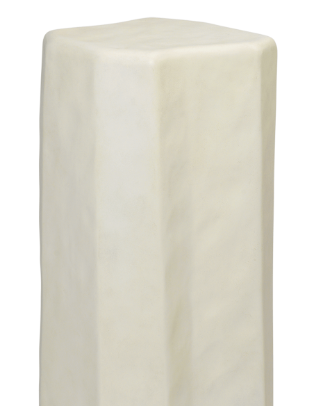 Mesa Auxiliar STAFFA 80 cm Alto, Hormigón Marfil - Ferm Living