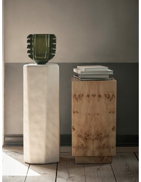 Mesa Auxiliar STAFFA 80 cm Alto, Hormigón Marfil - Ferm Living