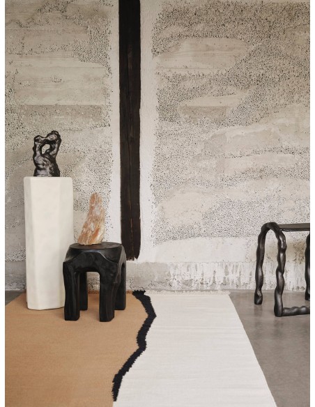 Mesa Auxiliar STAFFA 80 cm Alto, Hormigón Marfil - Ferm Living