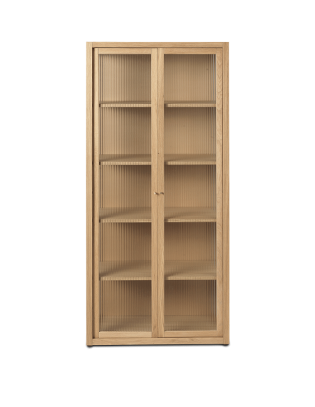 Vitrina REED 155x70cm, Roble Natural - Ferm Living; Vackart 1104269937