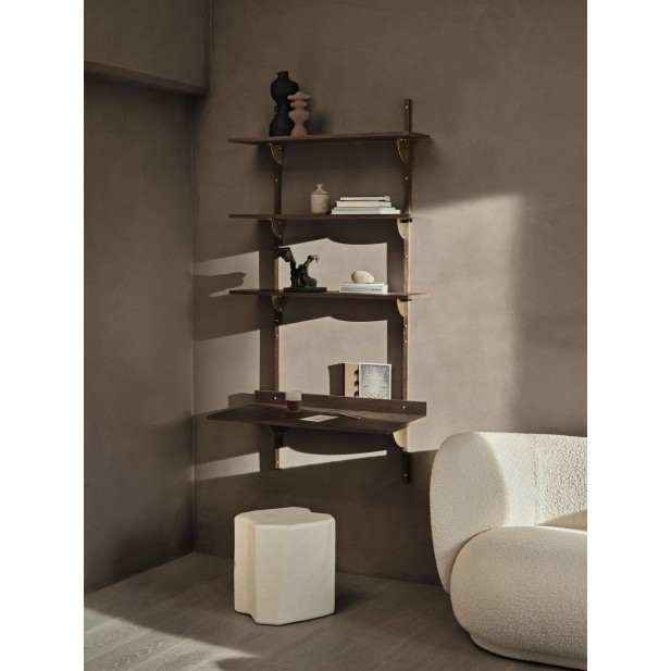 Estantería SECTOR 102x87 cm, Roble...