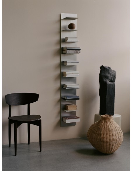 Estantería LAGER Alta 170x25 cm, Aluminio Gris - Ferm Living