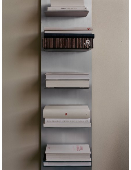 Estantería LAGER Alta 170x25 cm, Aluminio Gris - Ferm Living