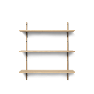 Estantería SECTOR 102x87cm, Roble/Latón Negro - Ferm Living 1103482859