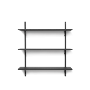 Estantería SECTOR 102x87cm, Roble Negro/Negro - Ferm Living 1103502858